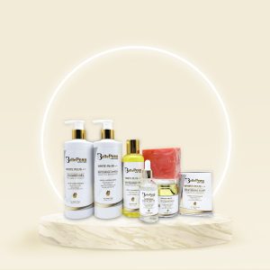 White Plus set Jumbo <br><span style="color:#D2A234;">Get Whitening Facial Serum Free</span>